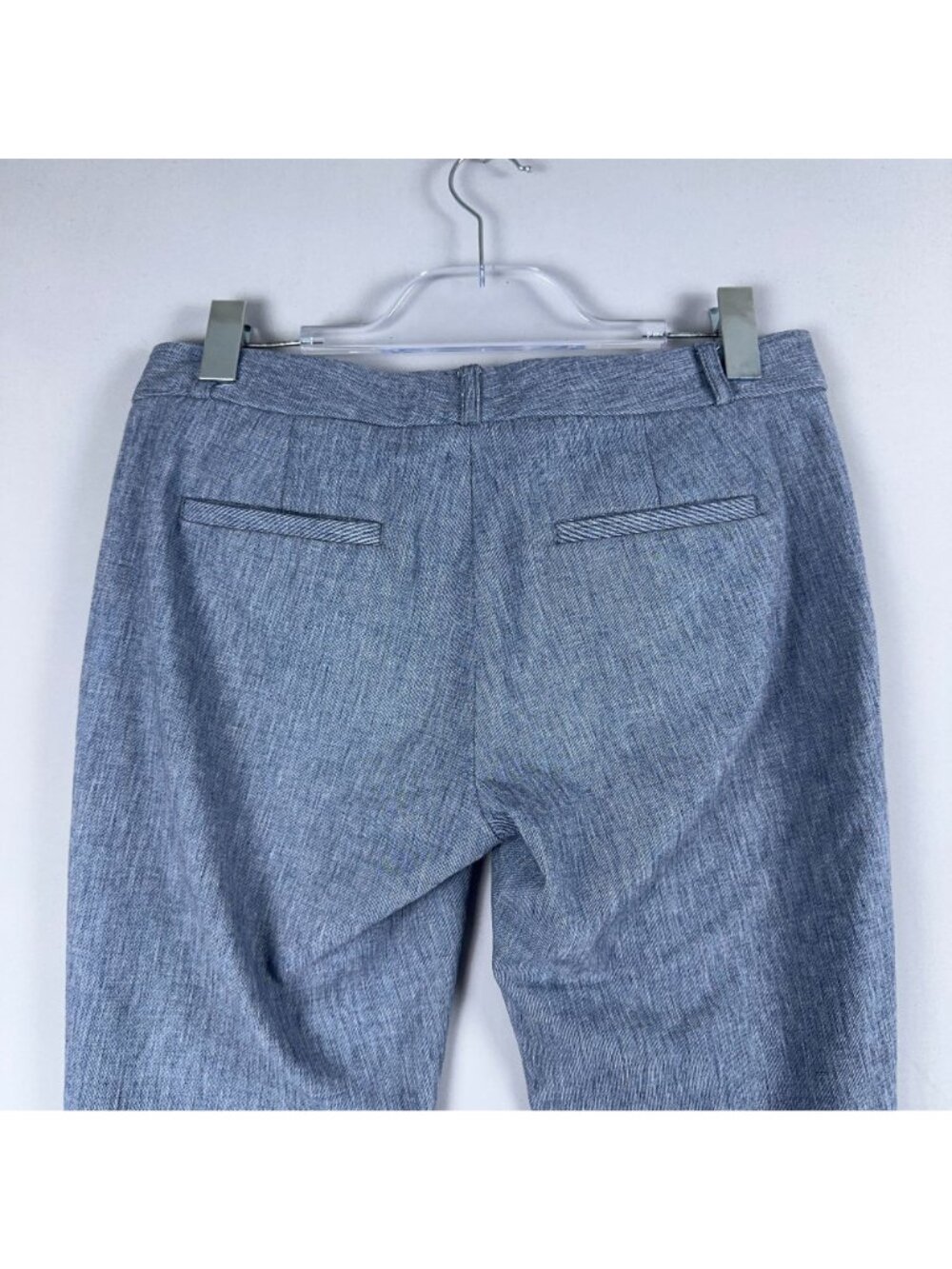 Banana Republic Sloan Ankle Pants Size 6 Large Blue Light Wash Stretch - Picture 4 of 13